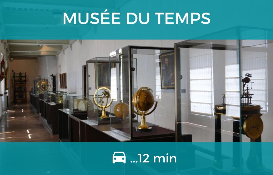 Nouveau - Grande Terrasse - L'Horloge - Calme - Home-One Besançon Kültér fotó